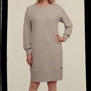 ELLEN TRACY LONG SLEEVE  SHIRT DRESS